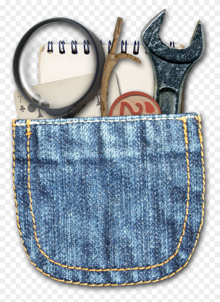 1041x1455 Pockets So I Made This Little Pocket O Goodies For Denim, Purse, Handbag, Bag HD PNG Download