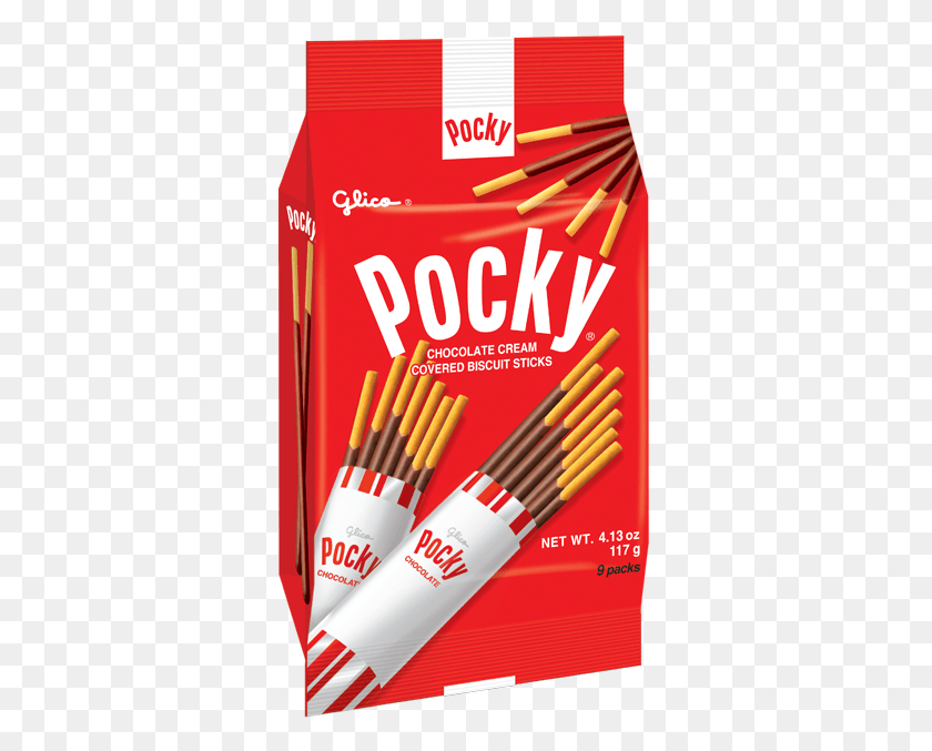 342x617 Pocky Chocolate Family Pack Glico Pocky Chocolate Biscuit Sticks, Arrow, Symbol, Advertisement HD PNG Download