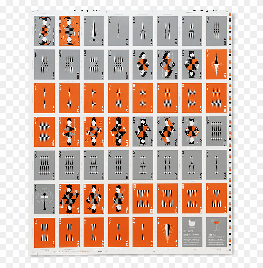 673x796 Descargar Png Pocono Modern Retro Deck Playing Cards, Collage, Poster, Publicidad Hd Png