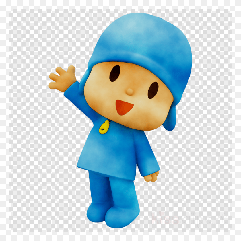 900x900 Pocoyo Clipart Half Orc Female Dampd, Toy, Texture, Doll HD PNG Download