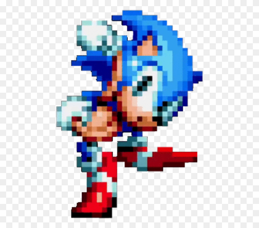 479x678 Pod Nedoumennie Vozglasi Sega Pokazala Publike Sonic Sonic Mania Animated Sprites, Rug, Graphics HD PNG Download
