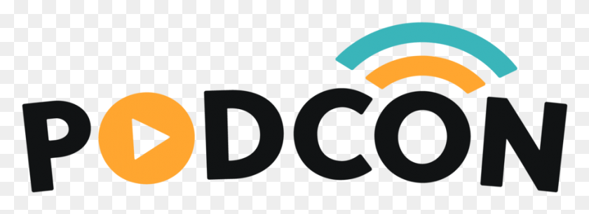 901x285 Podcon Logo Circle, Face, Symbol, Text HD PNG Download