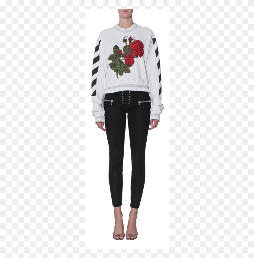 282x795 Poinsettia, Pants, Clothing, Apparel HD PNG Download