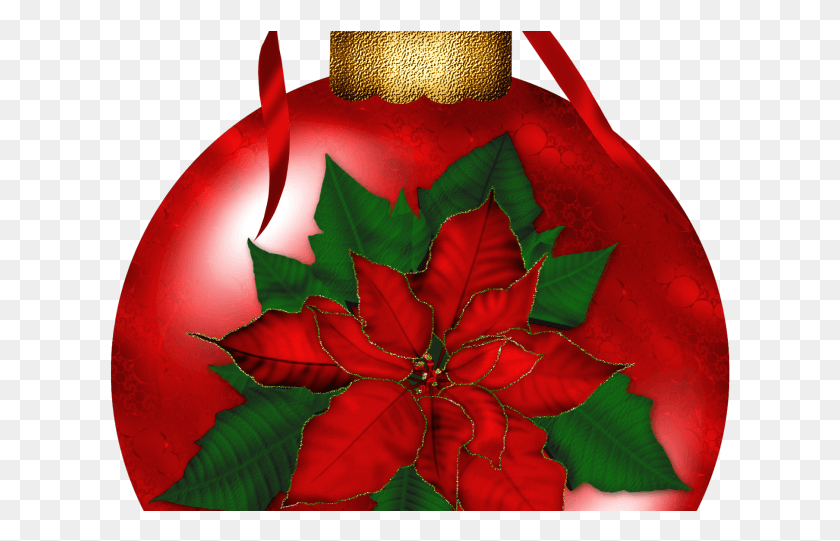 621x481 Poinsettia Clipart Christmas Candle Light Transparent Poinsettia Images Christmas, Leaf, Plant, Ornament HD PNG Download