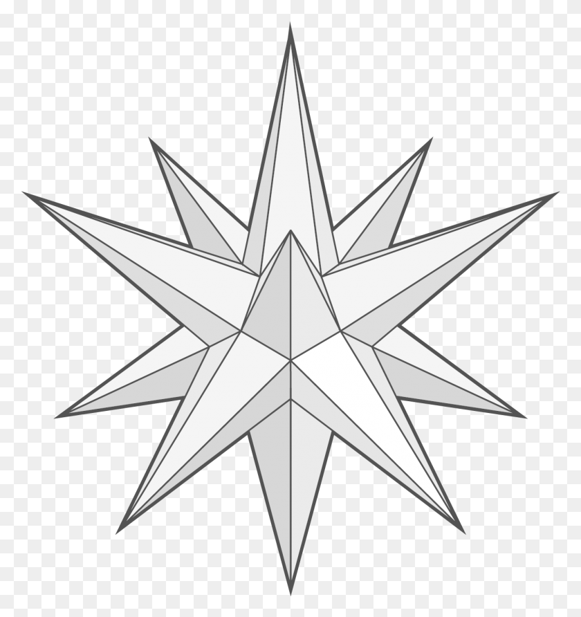 1280x1366 Point 3 D Paper Star, Symbol, Star Symbol, Airplane HD PNG Download
