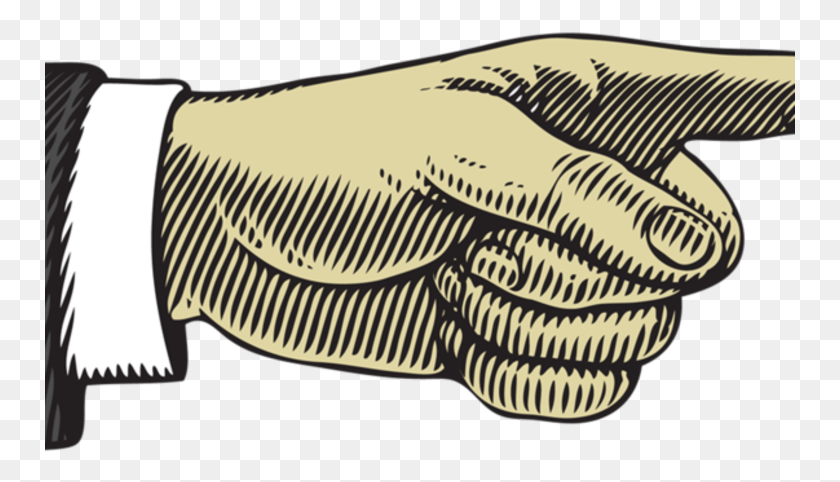 751x422 Pointing Hand Hand Pointing Right And Left, Skin, Fish, Animal HD PNG Download