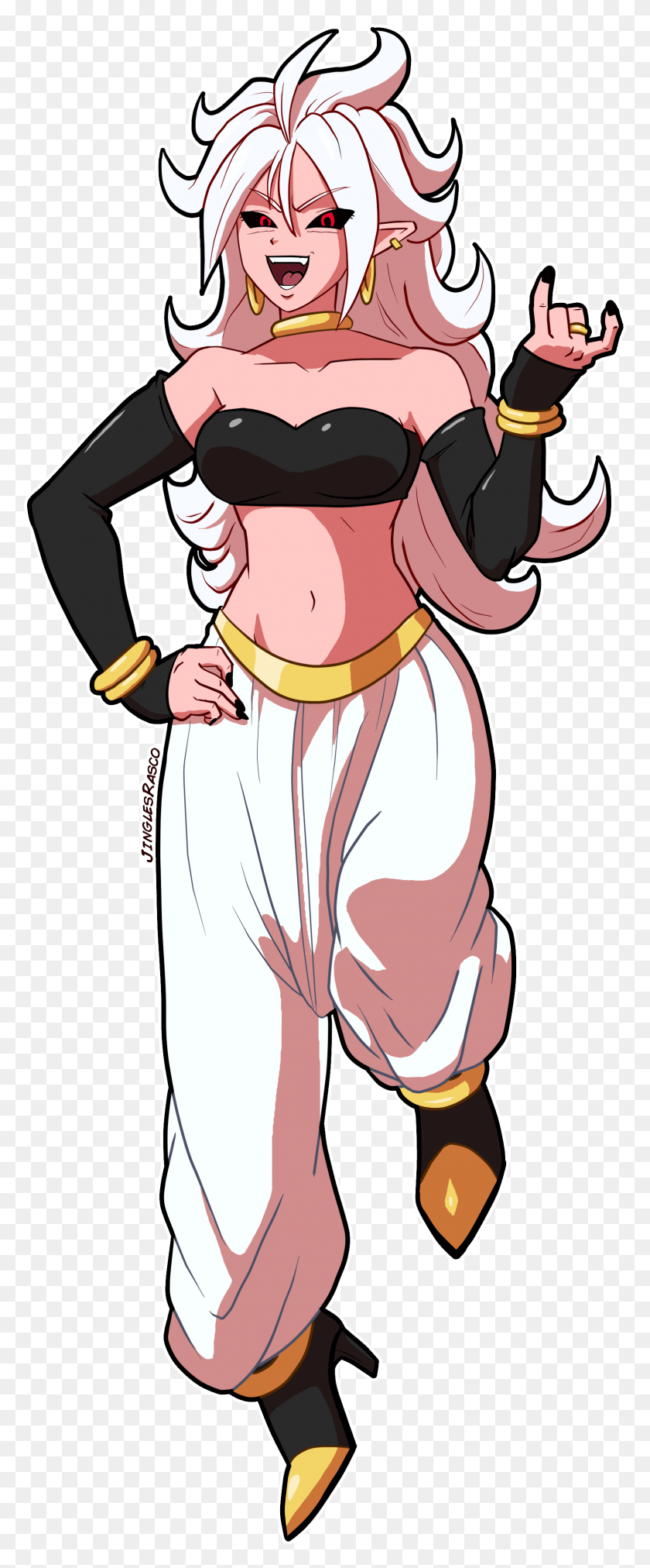 1555x3917 Points11 Commentssubmitted 1 Year Ago By Jinglesrasco Android 21 Evolution, Person, Human, Costume HD PNG Download