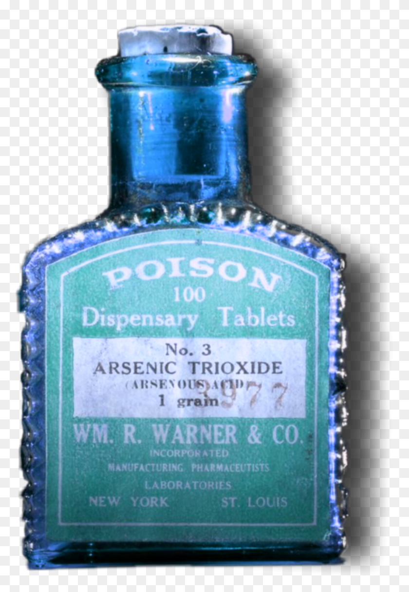 Poison Bottle Turqouise Teal Blue Aesthetic Kms Arsenic Trioxide ...