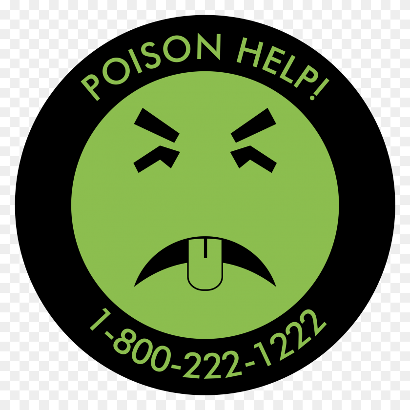 2191x2191 Логотип Poison Help, Прозрачный Круг, Символ Переработки, Символ Hd Png Скачать