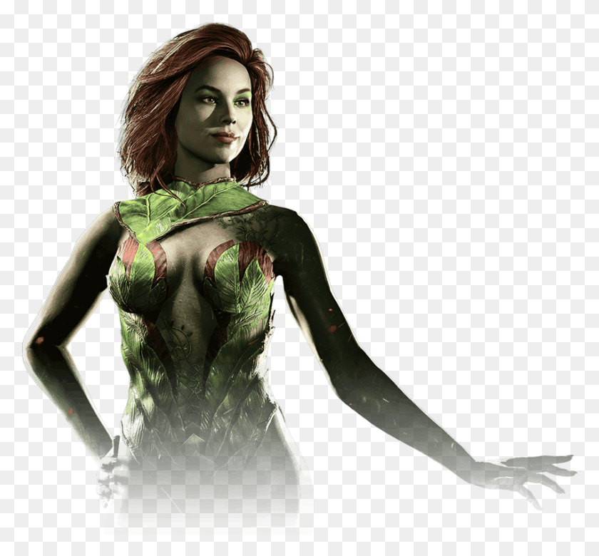 849x784 Poison Ivy Injustice 2 Poison Ivy, Sleeve, Clothing, Apparel HD PNG Download