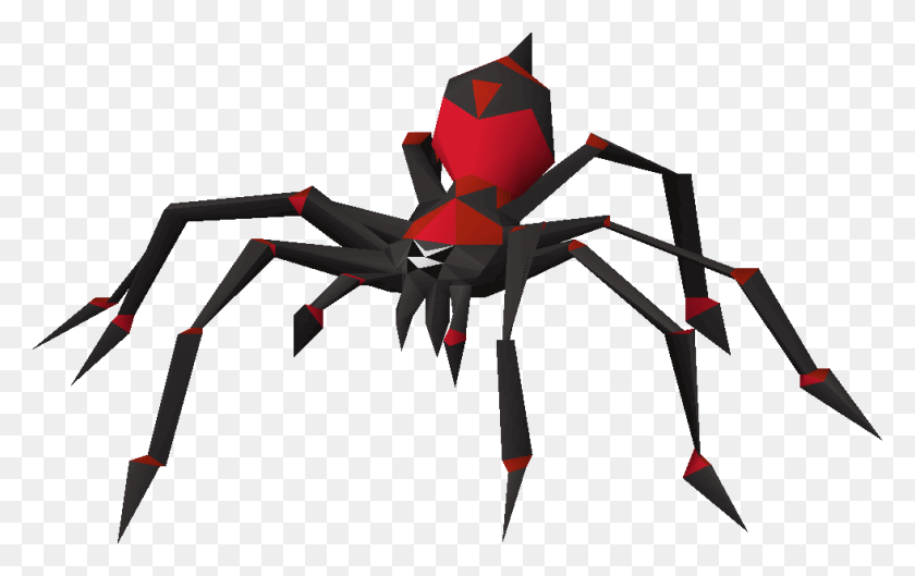 980x590 Poison Spider Black Widow, Animal, Paper HD PNG Download
