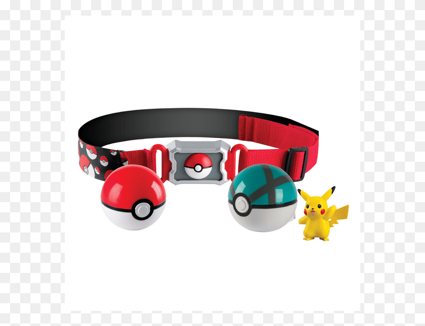585x585 Pokeball Clip Belt Pokemon Blte, Toy, Accessories, Accessory HD PNG Download