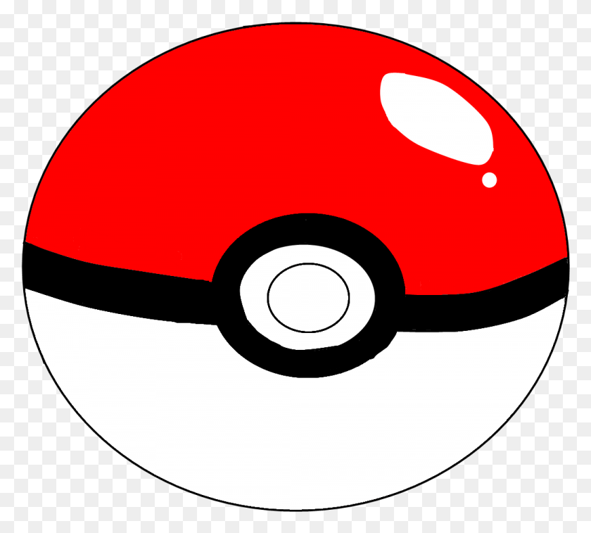 1040x930 Pokeball Clipart File Illustration, Disk, Dvd HD PNG Download