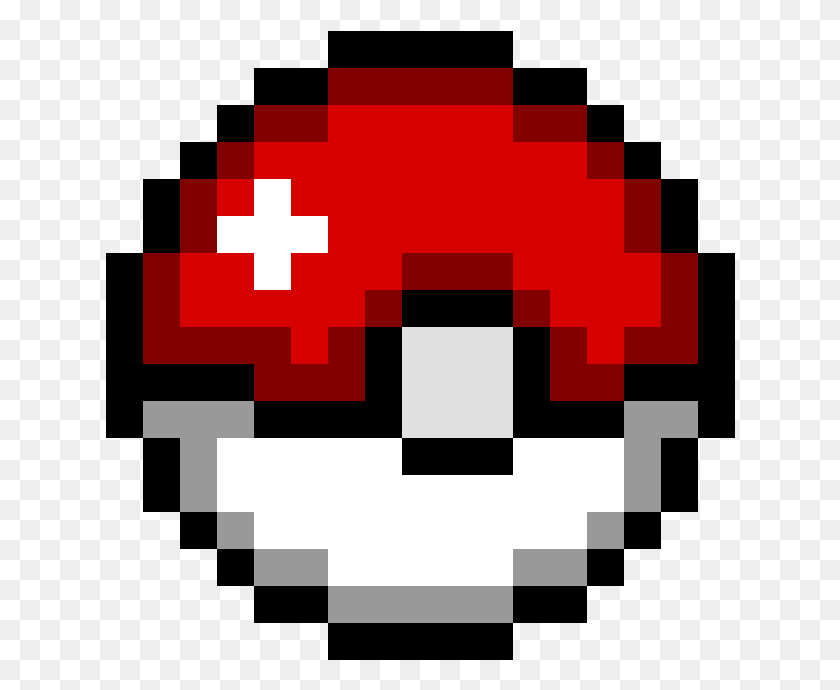 630x630 Pokeball Pokeball Sprite, First Aid, Logo, Symbol HD PNG Download