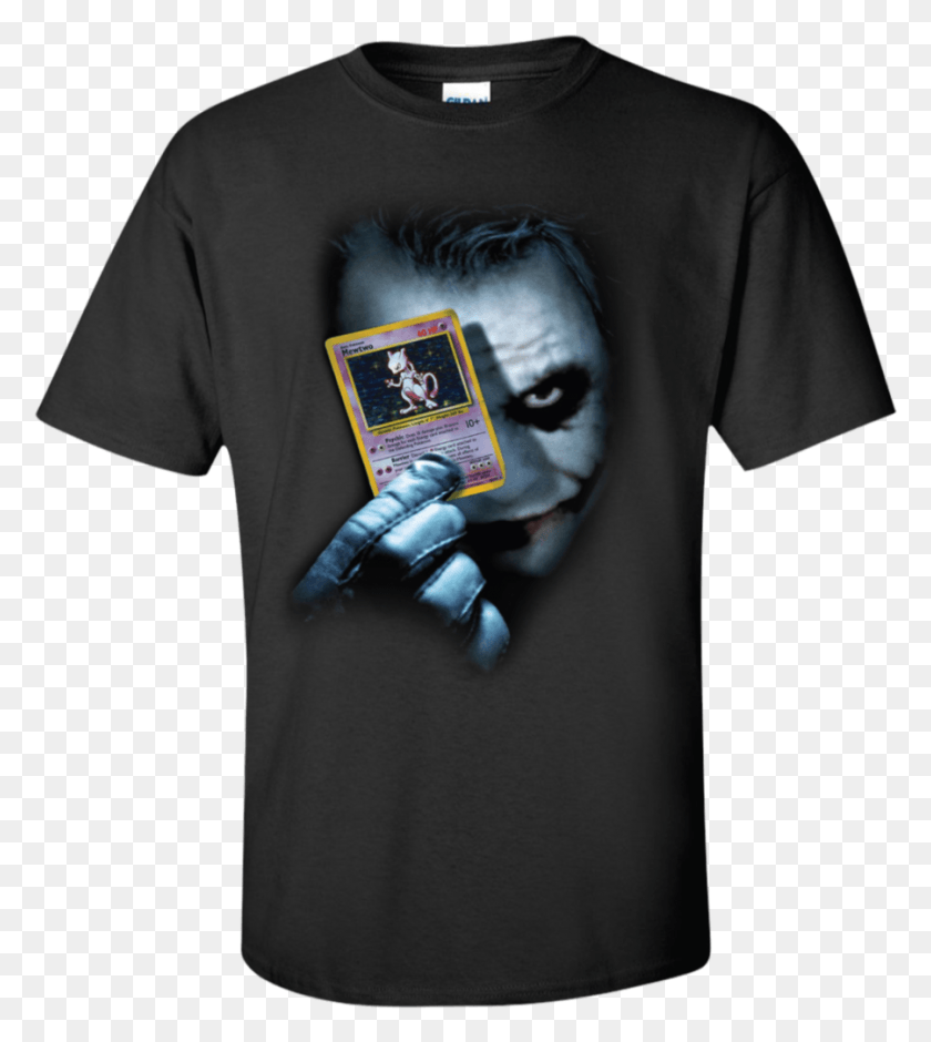 900x1016 Pokemon Absol Wallpaper Joker Card In Hand, Clothing, Apparel, T-shirt HD PNG Download