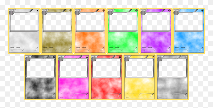 2520x1180 Pokemon Blank Card Template 136445 Pokemon Card Game Template, Transportation, Vehicle, Monitor HD PNG Download