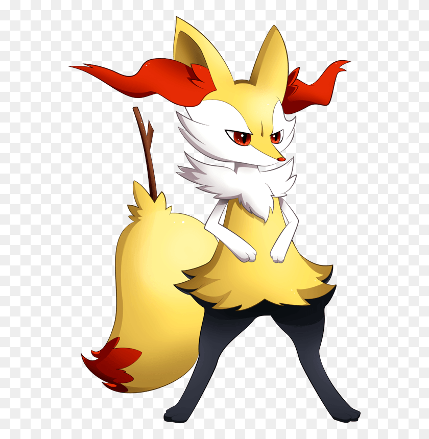 574x800 Pokemon Braixen Is A Fictional Character Of Humans Fennec Fox Pokemon, Face, Graphics HD PNG Download