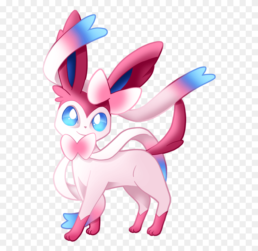 566x757 Pokemon Clipart Sylveon Sylveon, Toy, Plant, Flower HD PNG Download