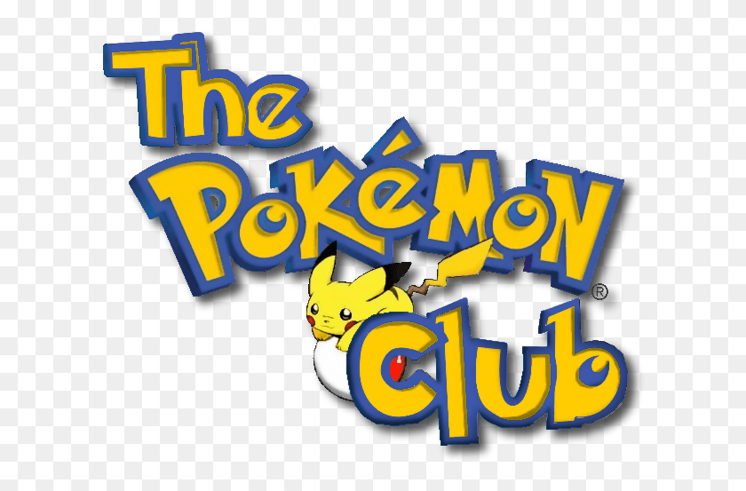 619x493 Descargar Png / Logo De Pokemon Club, Pac Man, Texto Hd Png