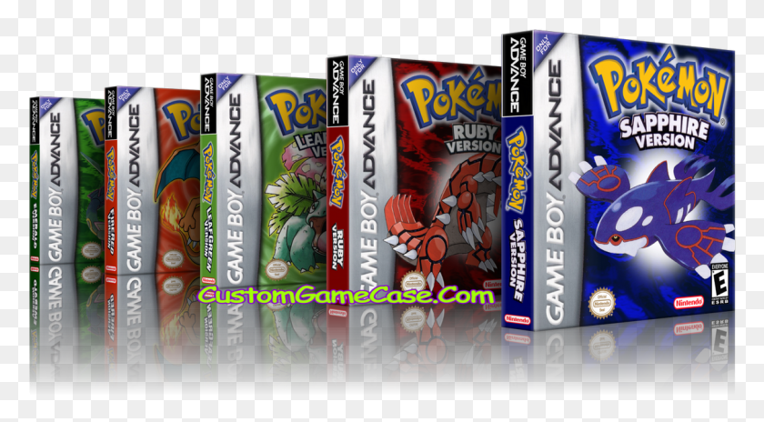 1126x584 Pokemon Collection Leaf Ruby Sapphire Emerald Firered Pokemon, Book, Furniture, Dvd HD PNG Download