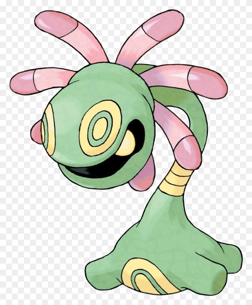 1042x1281 Pokemon Cradily, Animal, Invertebrado Hd Png