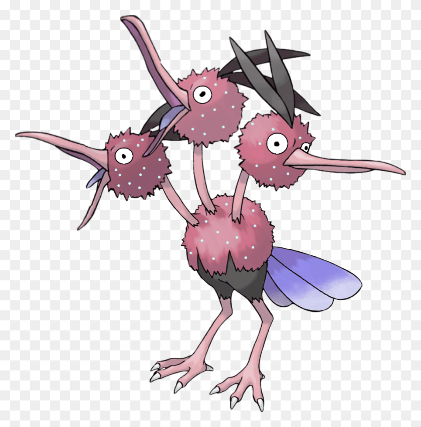 894x910 Pokemon Dodrio, Mariscos, Alimentos, Animal Hd Png