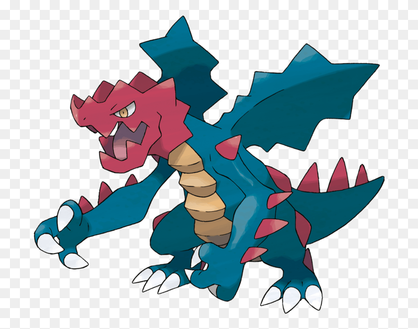 706x602 Pokemon Druddigon, Dragon HD PNG Download