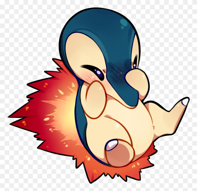 985x951 Pokemon Fire Cyndaquil Freetoedit Baby Cyndaquil, Graphics, Outdoors HD PNG Download