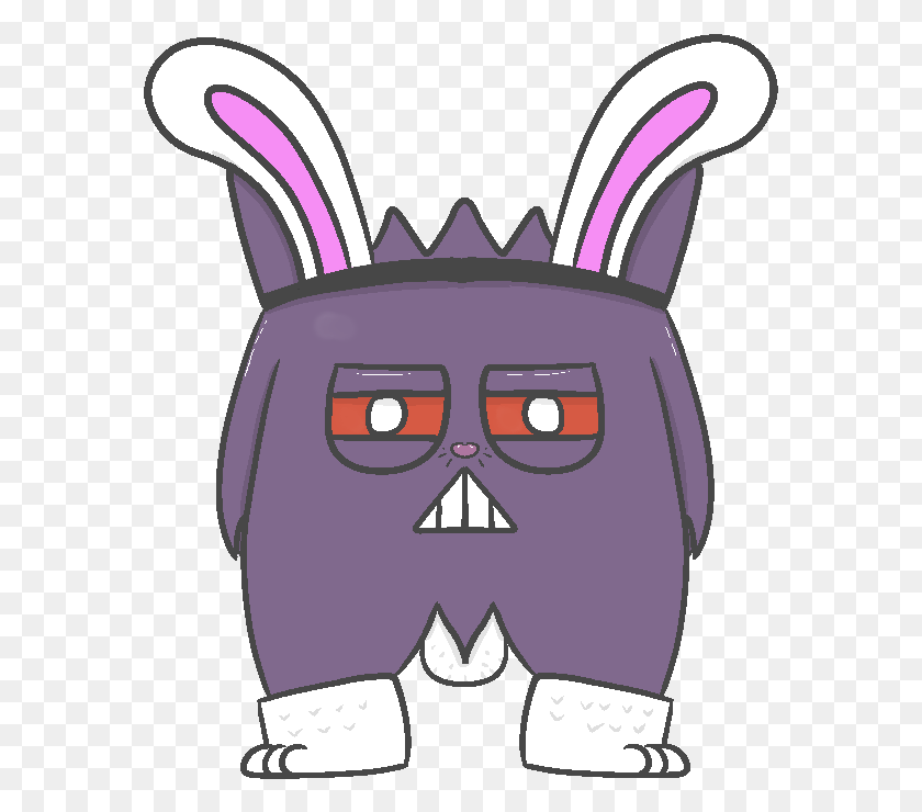 579x680 Pokemon Gengar Easter Rabbit Cartoon, Graphics HD PNG Download