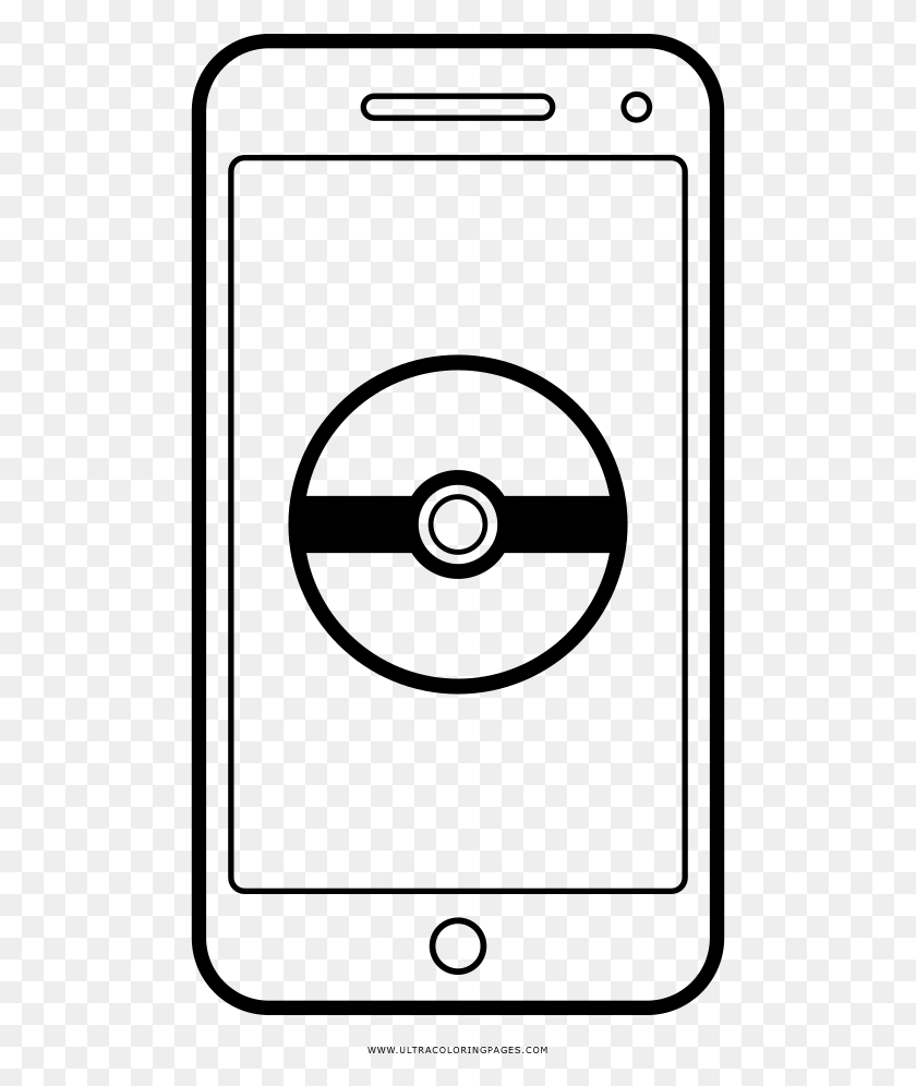 491x936 Pokemon Go Coloring Page, Gray, World Of Warcraft HD PNG Download