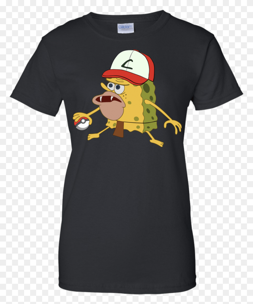 943x1146 Pokemon Go Spongegar Gotta Catch All Of Them Pokeauto Shirt, Clothing, Apparel, Person HD PNG Download