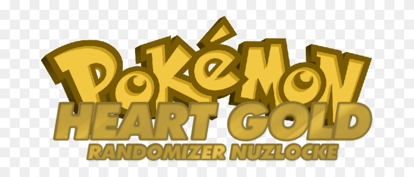 677x300 Pokemon Heart Gold Logo Pokemon Heart Gold Randomlocke, Text, Alphabet, Car HD PNG Download