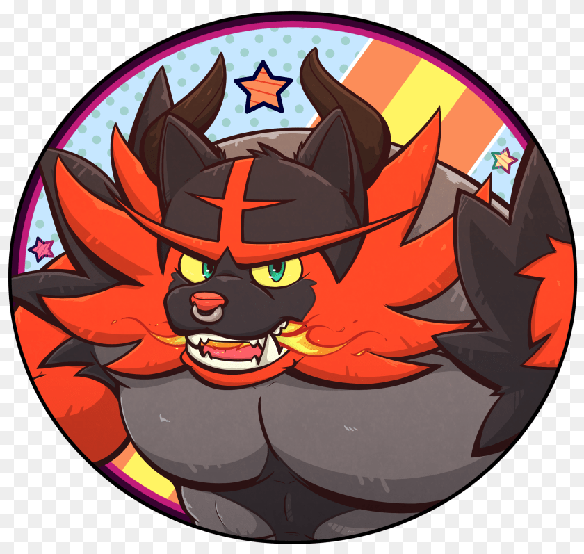 2581x2450 Pokemon Icon Incineroar Weasyl, Leaf, Plant, Book, Comics Transparent PNG