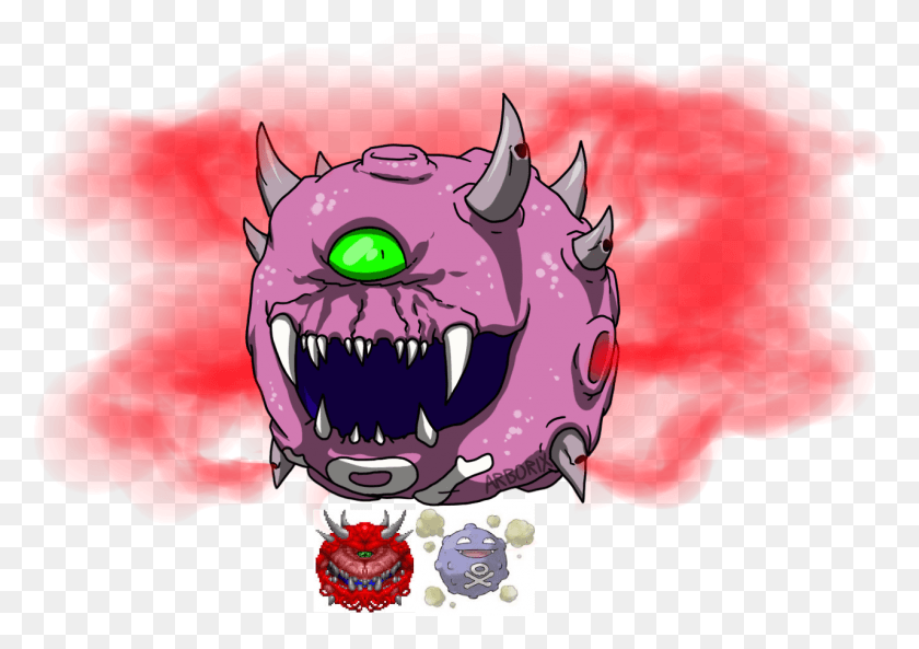 1280x876 Pokemon Koffing, Teeth, Mouth, Lip HD PNG Download