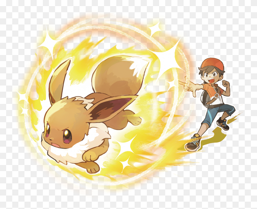 2022x1620 Pokemon Let39s Go Eevee, Graphics, Person HD PNG Download