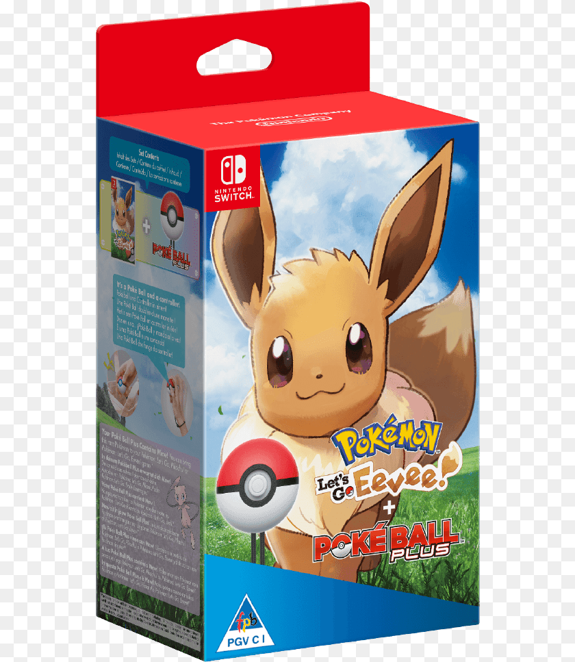 Pokemon Lets Go Eevee Pokeball, Baby, Person PNG