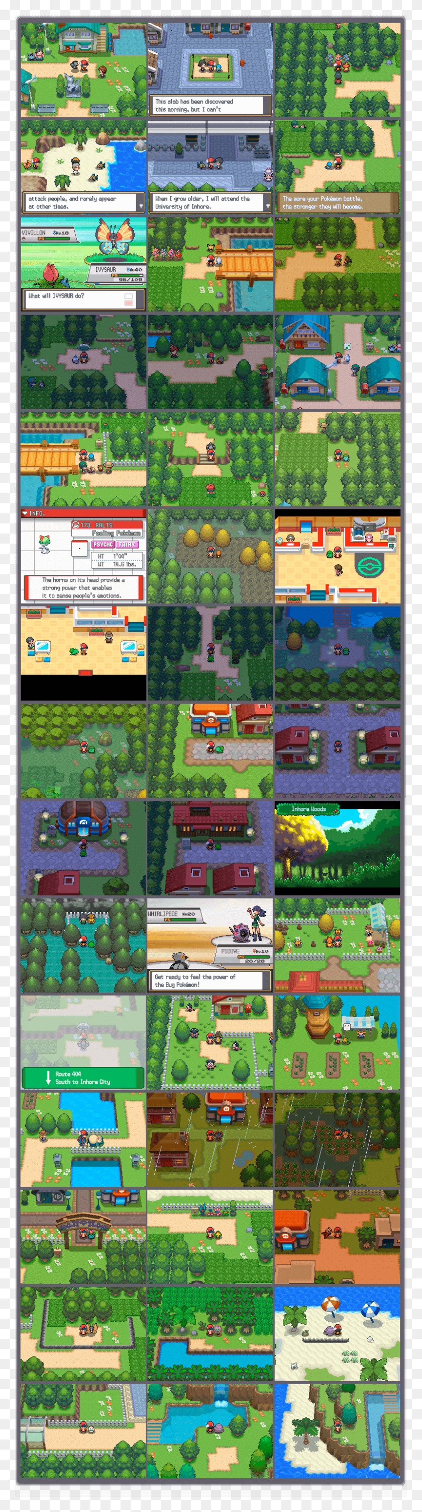 800x3020 Pokemon Light Platinum Ds Pokemon Light Platinum Ds Trainer, Pac Man, Legend Of Zelda, Mountain HD PNG Download