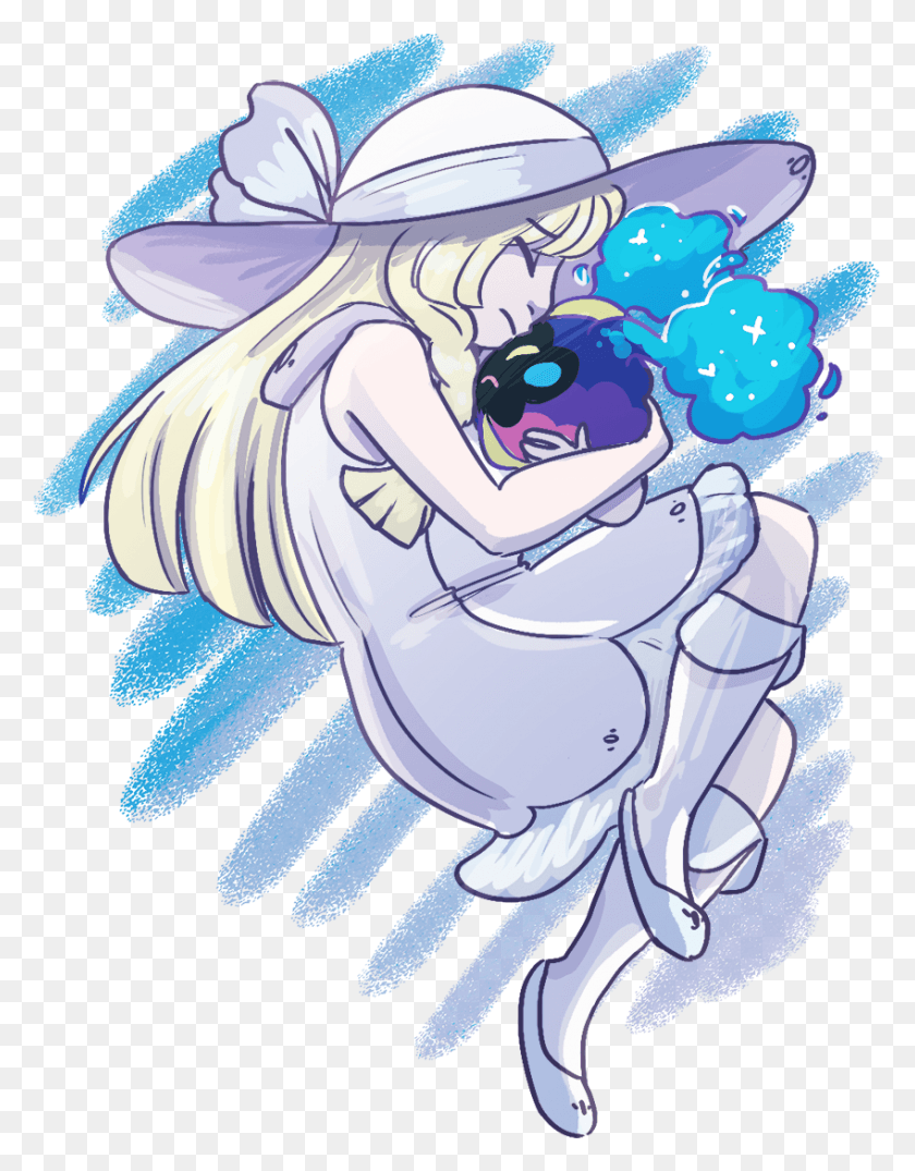 848x1104 Pokemon Lillie Nightmare, Hat, Clothing HD PNG Download