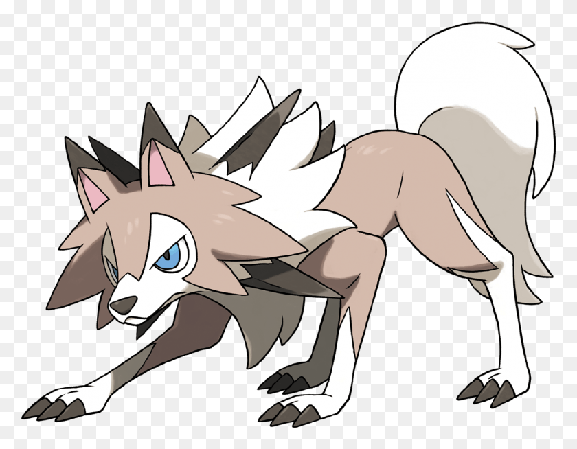 1201x916 Pokemon Lycanroc, Animal, Insect, Invertebrate HD PNG Download