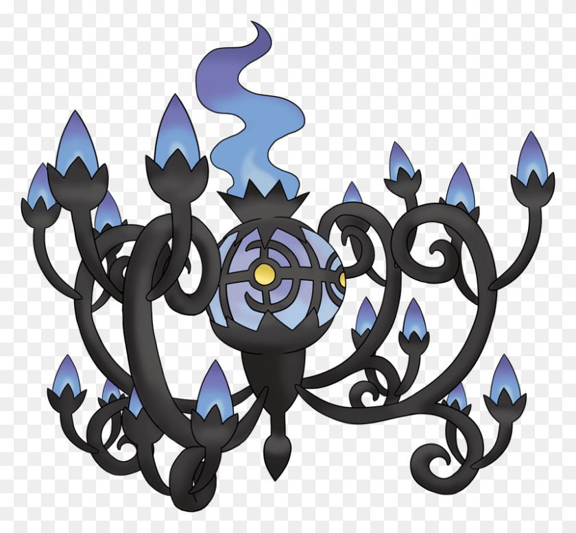 Pokemon Mega Chandelure Is A Fictional Character Of Chandelure Shiny, Chand...