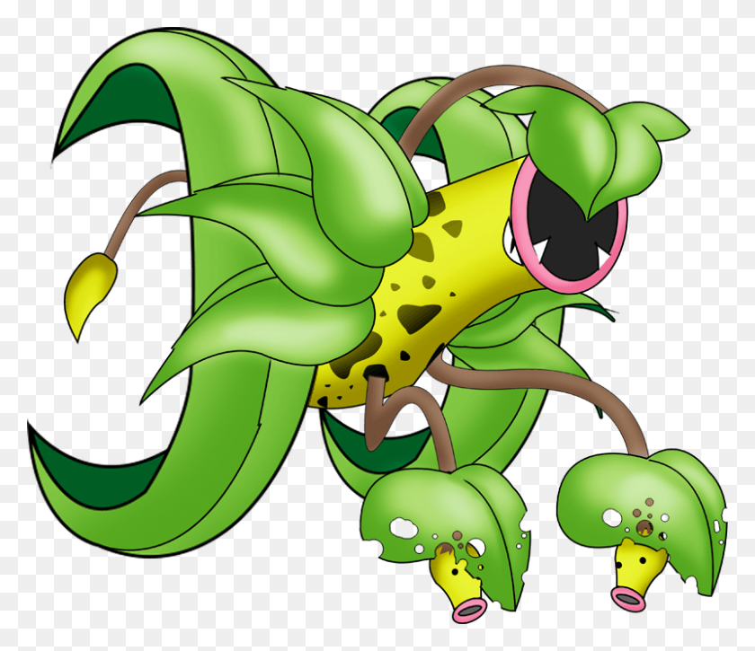 800x683 Pokemon Mega Victreebel Is A Fictional Character Of Shiny Victreebel, Dragon, Plant, Toy HD PNG Download