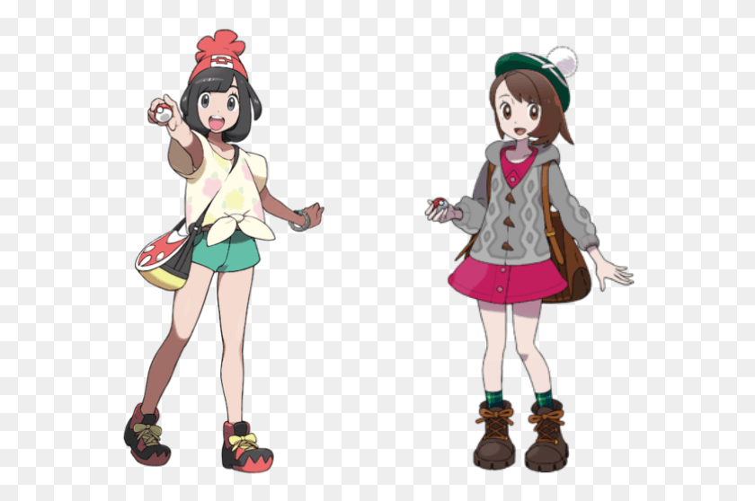572x498 Pokemon Moon Female Trainer, Person, Clothing, Girl HD PNG Download