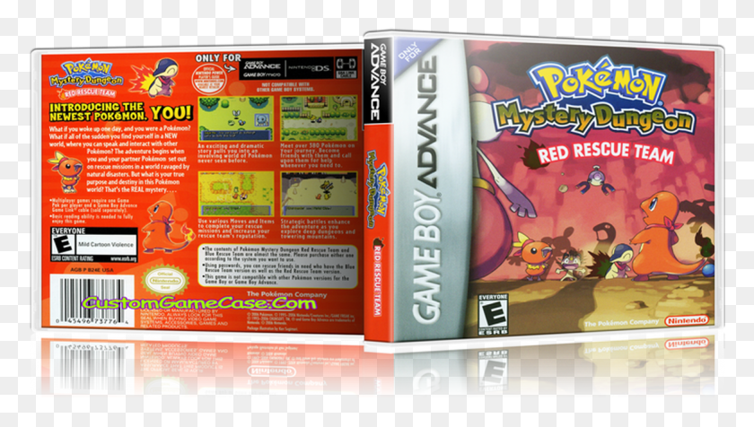 Pokemon Mystery Dungeon Red Rescue Team Game Boy Advance Poster
