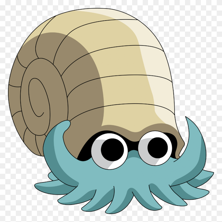796x800 Pokemon Omanyte Is A Fictional Character Of Humans Kraken Memes, Animal, Sunglasses, Accessories HD PNG Download