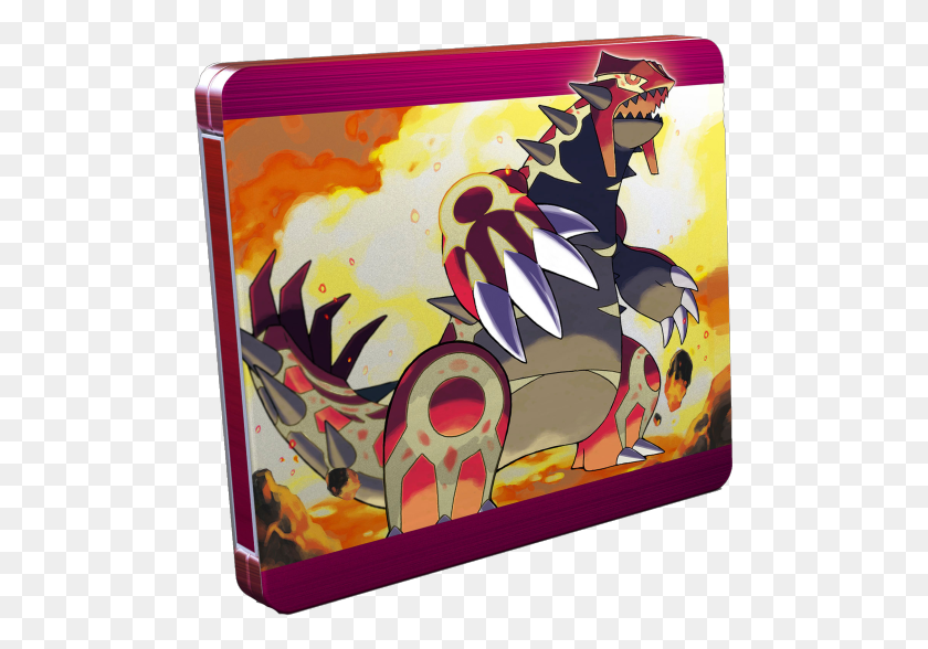 489x528 Pokemon Omega Ruby Limited Edition Pokemon 3ds Ruby Omega, Electronics, Mural HD PNG Download