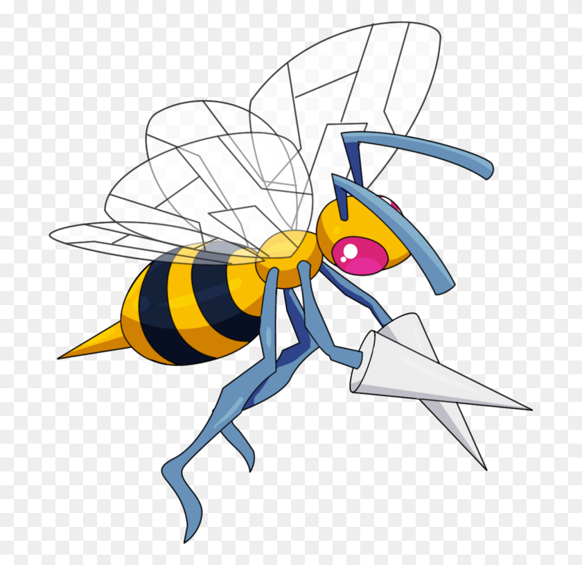 701x755 Pokemon Pets On Twitter Pokemon Real Life Beedrill, Wasp, Bee, Insect HD PNG Download