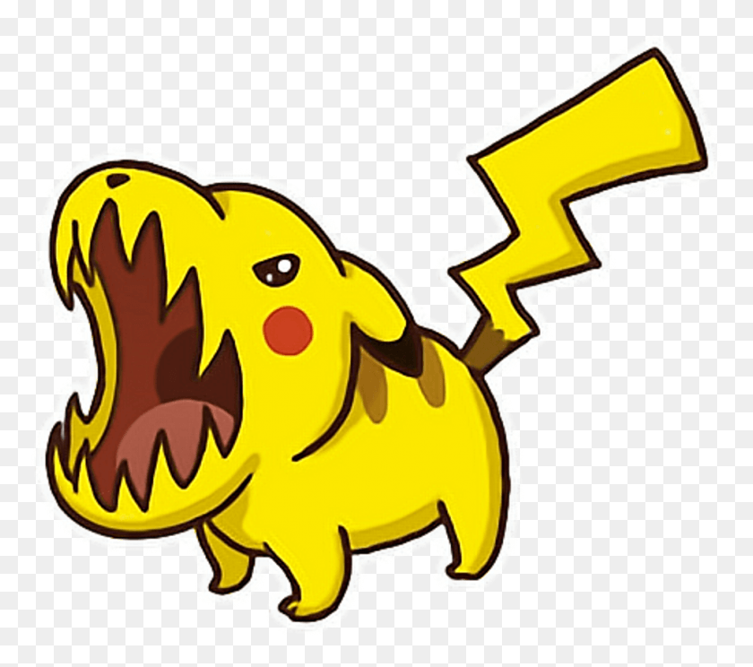 968x849 Pokemon Pikachu In Angry, Animal, Parade, Halloween HD PNG Download