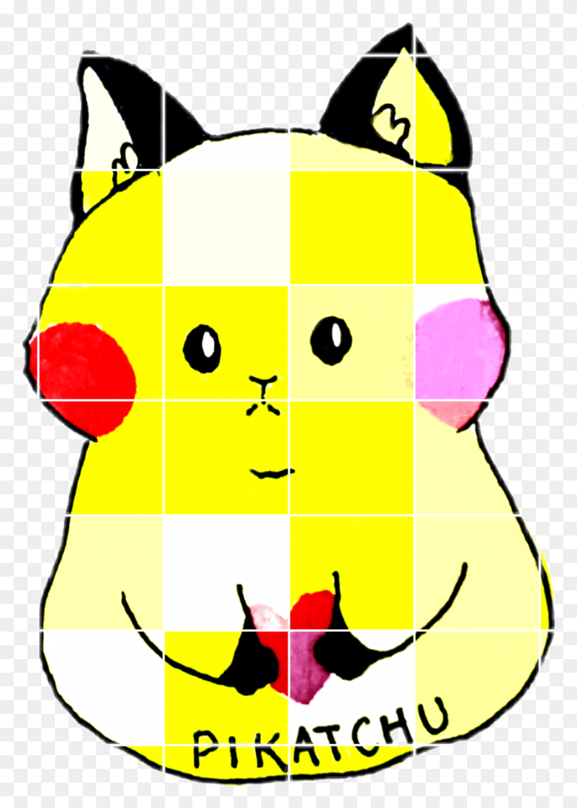 1024x1467 Pokemon Pikachu Pikatchu Yellow Cute Lovely, Hoja, Planta, Mano Hd Png