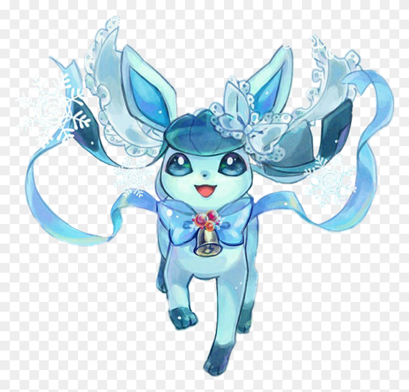 1024x979 Pokemon Pokmon Givrali Glaceon Snow Neige Flocon Pokemon Eevee Glaceon, Accessories, Accessory, Jewelry HD PNG Download