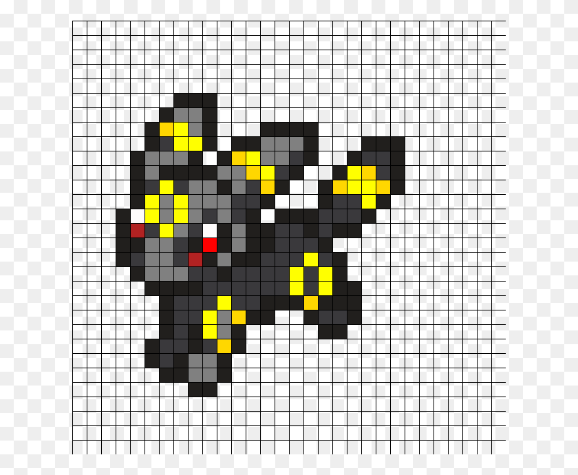 630x630 Pokemon Psyduck Pixel Art Покемон Pixel Art Umbreon, Игра, Пожарная Машина, Грузовик Hd Png Скачать